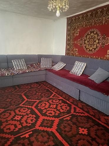 Тушкагаздар: Зал үчүн гарнитур, Диван, ДСП, түсү - Боз — 1