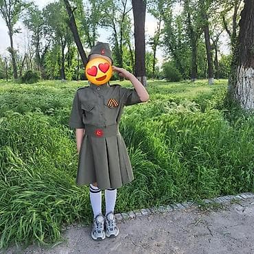 платье на осенний бал в садик: Детский тематический комплект «Юный боец» для девочки Состав — 1