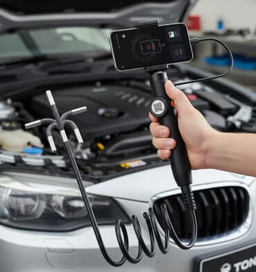 Камера, диаметром 6 мм, двигающейся, эндоскоп для подключения к at lalafo.kg Камера, диаметром 6 мм, двигающейся, эндоскоп для подключения к