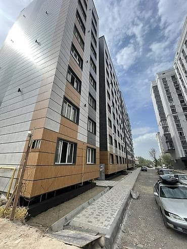 бишкек новостройки: 1 комната, 44 м², 106 серия улучшенная, 9 этаж — 1