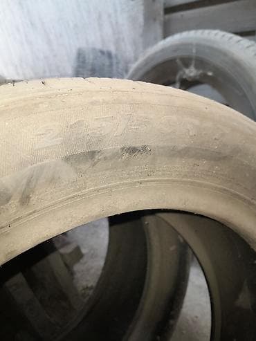 резина камаз: 195/65 R15 1 шт Michelin лето 1500 сом 215/50 R17 пара Nexen лето — 8