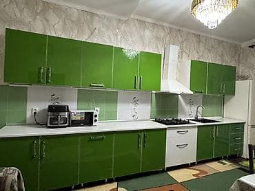 Кухонный гарнитур, цвет - Зеленый at lalafo.kg Кухонный гарнитур, цвет - Зеленый