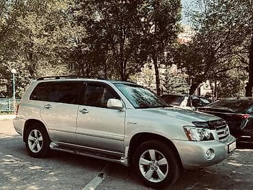 японский генератор: Toyota Highlander: 2002 г., Автомат, Бензин, Кроссовер — 2