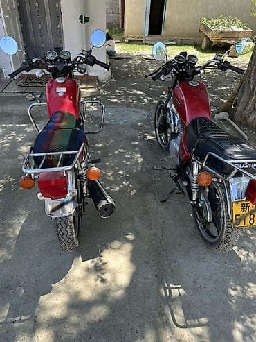 обмен транспорт: Классический мотоцикл Suzuki, 125 куб. см, Бензин, Взрослый, Б/у — 3
