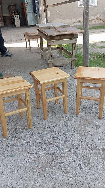 подушка для спины: Табуретка, Дерево, Не раскладной — 3