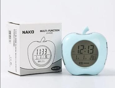 нано аквариум: Будильник NAKO NA-821TA — стильный электрический настольный будильник — 1