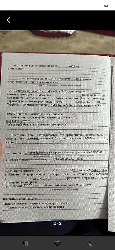 Недвижимость: 6 соток, Красная книга — 1