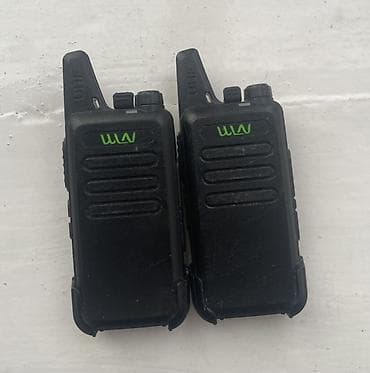 Техника жана электроника: Портативные рации UHF (пара) - Диапазон: UHF (маркировка на антеннах) — 1