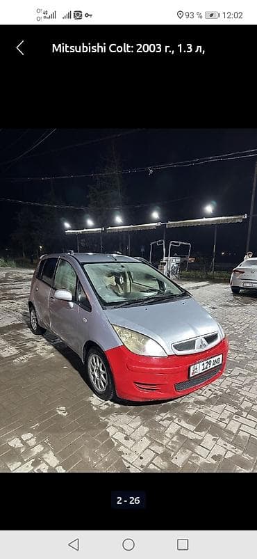 eclipse cross: Mitsubishi Colt: 2003 г., 1.3 л, Автомат, Бензин — 1