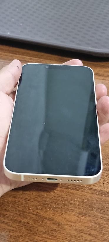 iphone icloud: IPhone 14, Б/у, 128 ГБ, Старлайт, Наушники, 87 % — 6