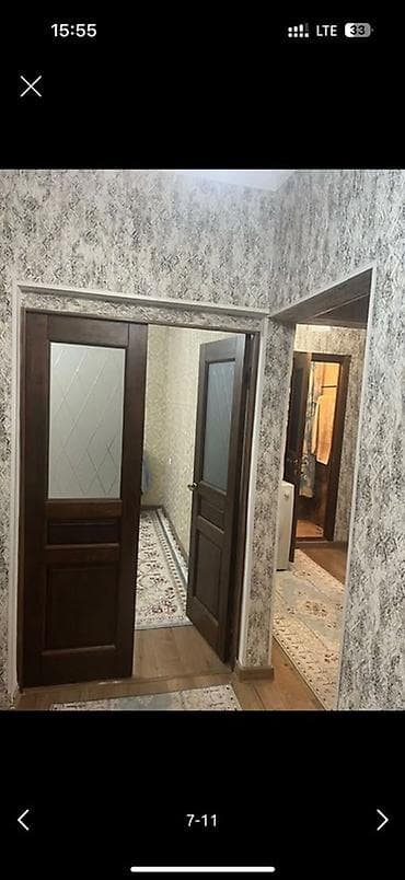 3 бөлмө, 63 м², 104-серия, 9-мкр 104-серия, 2 кабат, Косметикалык оңдоо — 4