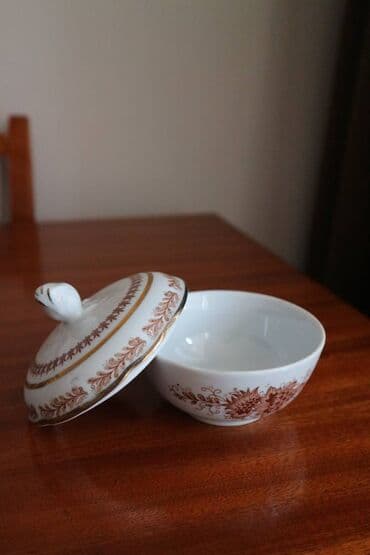 я ищу посуда: Немецкий винтажный кофейный фарфоровый сервиз Kahla на 6 персон — 9