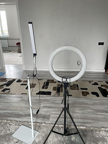 кольцовое лампа: Набор осветительного оборудования для фото/видео и бьюти-сфера: - — 2
