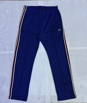 брендовые мужские спортивные костюмы из турции: Мужской спортивный костюм, M, L, 2XL, Lacoste, Новый, цвет - Синий, Самовывоз — 5
