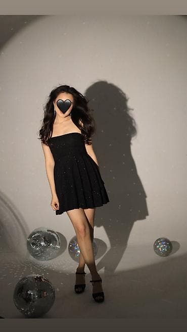 Айымдардын бут кийими: Вечернее черное мини с блестками🖤 Прекрасно подойдет для разных — 2