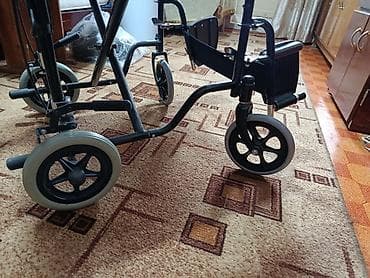 велоколяски для двойни: Транспортное инвалидное кресло (прокатное/сопровождаемое) - — 2