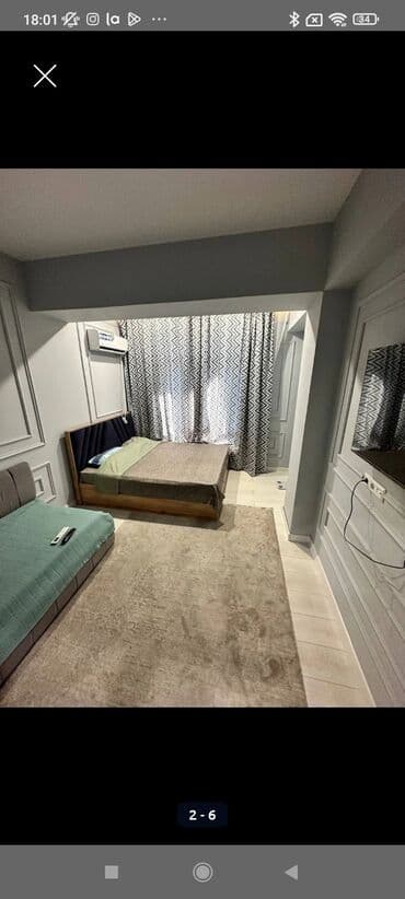 Аренда квартир: Студия, С мебелью полностью — 1