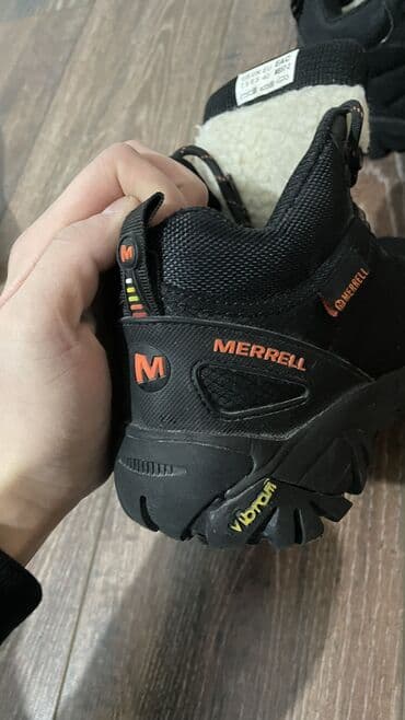 прокат мужских костюмов [возьми на прокат] бишкек фото: Мужские ботинки, 40, Merrell, Новый, цвет - Черный, Бесплатная доставка — 4