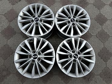 17: Литые Диски R 17 Kia, Комплект, отверстий - 5, Б/у — 1