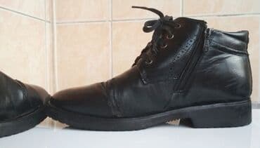 Спецодежда: 43р., евр., мужские класс., ботинки зимние, черные, с мехом, с — 6