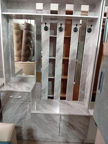 double a: Шкаф-прихожая, Новый, С зеркалом, ЛДСП — 5