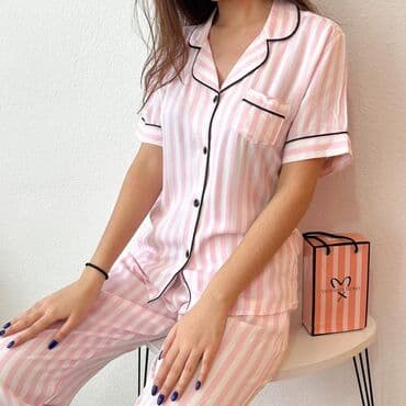 белая ночная сорочка: Сатиновые комплекты для дома и сна Турция Премиум класс Хлопок Оптом и — 1