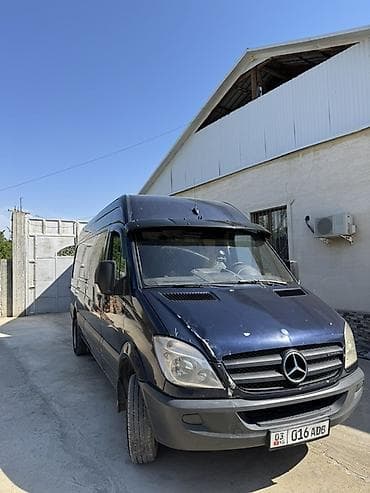 мерседес т 1: Mercedes-Benz Sprinter (длинная база, высокий кузов), темно-синий — 4