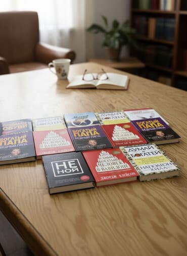 набор фишек для покера: Набор книг по бизнесу, финансам и саморазвитию . Состав комплекта на — 1