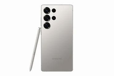 samsung 26: Samsung Galaxy S25 Ultra, Б/у, 512 ГБ, цвет - Белый, 1 SIM, eSIM — 4