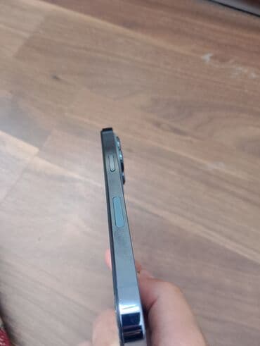 iphone 11 max: IPhone 13 Pro, Колдонулган, 128 ГБ, Sierra Blue, Заряддоочу түзүлүш, 100 % — 3