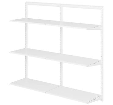 стеллажи для склада: Гардеробная система ПРАКТИК Home Кухня 3 белая отличается — 2