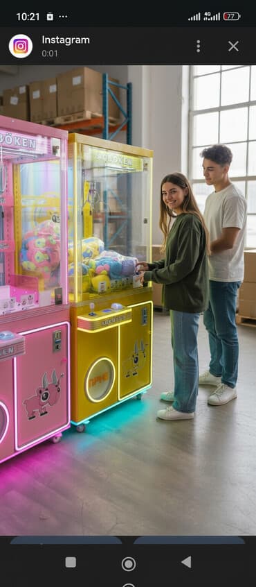куплю контейнер дордой: Игровые автоматы-краны (claw machine) для призов/брелоков — 1