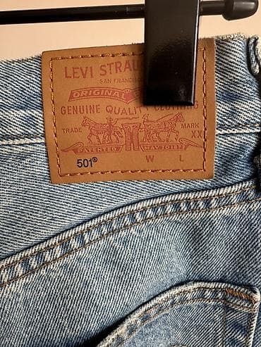 Джинсовые шорты Levi’s 501. Оригинал. Размер 26. Носила один раз. - — 4