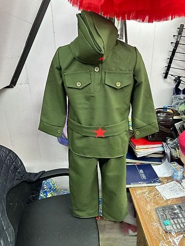 одежда охрана: Детские костюмы в военной стилистике (пилотка + гимнастёрка + пояс с — 2