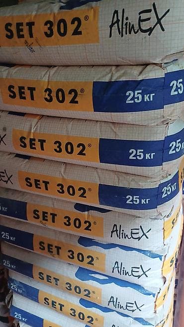 Клеевая смесь для плитки AlinEX SET 302, 25 кг - Назначение: укладка — 1
