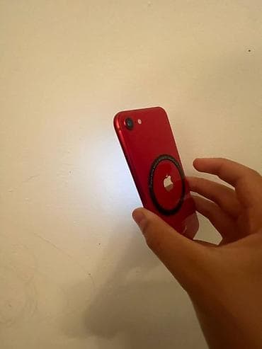 mi bend: IPhone SE 2020, Новый, 64 ГБ, Красный, Кабель, 80 % — 2