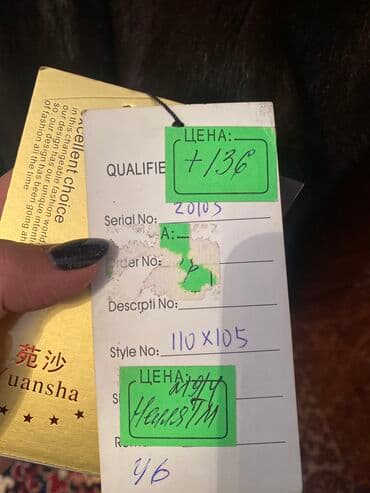 шуба кроликовая: Продаю шубу норка цельная 
Размер 46 к низу чуть расклешоная 
Новая — 5