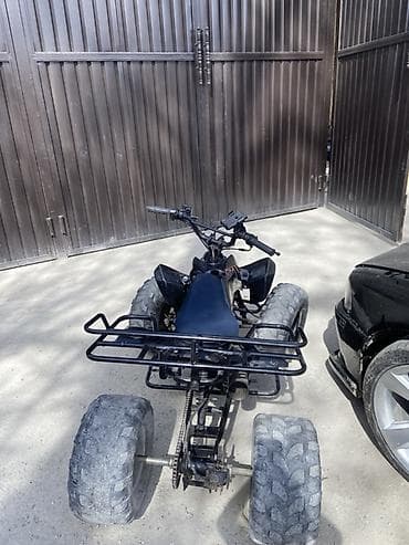 мини квадратцикл: Квадроцикл компактного класса, черный цвет. Особенности и оснащение — 1