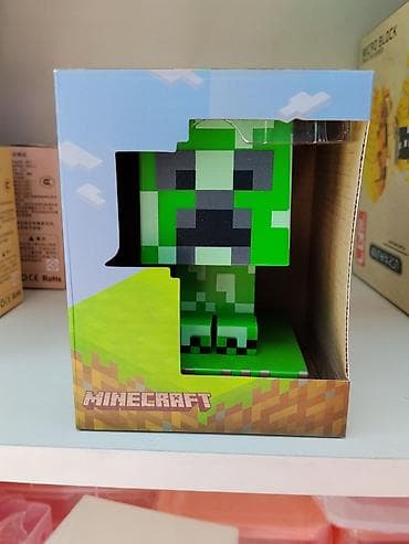 Светильник Minecraft — Крипер (Series 1) - Настольный светильник в