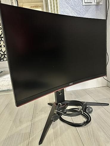 macbook air m: Монитор, AOC, Б/у, LED, 23" - 24" — 4