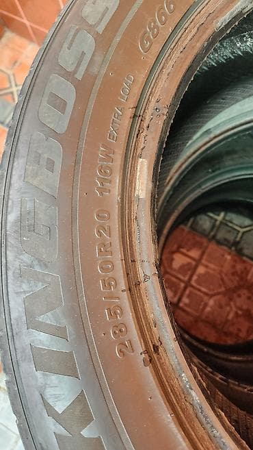 245 35 19 шина: Шины 285 / 50 / R 20, Лето, Б/у, Комплект, Внедорожные (АТ/МТ), Китай, KingBoss — 1
