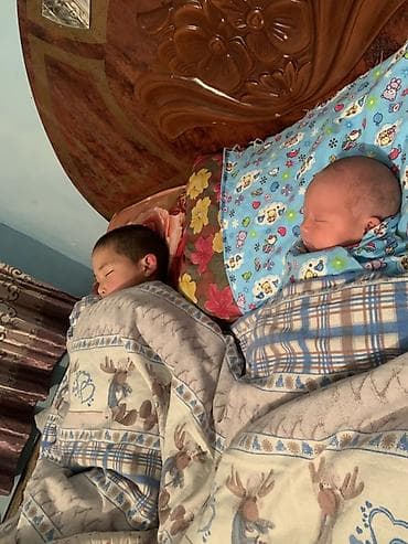 жене журкан: Детское постельное бельё с милым рисунком лосей - Комплект — 2