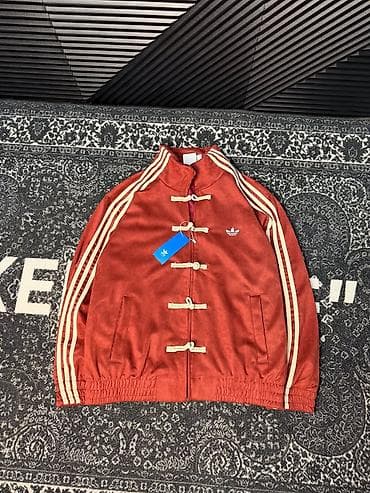 кофта адидас: Олимпийка, Adidas, На молнии, Китай, XL — 6