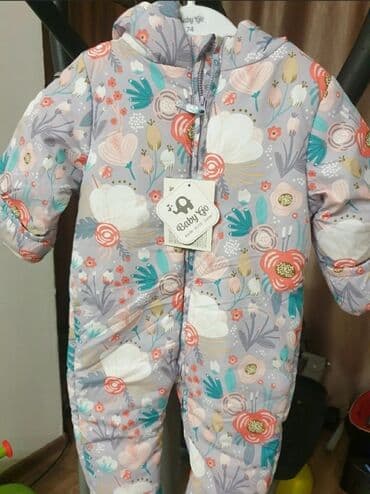 Детская одежда и обувь: Новый деми комбезик для малышки
74см — 1