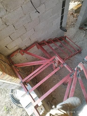 hi tech: Металлическая лестница Для дома, Форма лестницы: Г-образная — 7