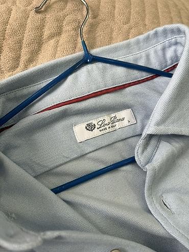 рубашку pierre cardin: Мужская рубашка Loro Piana, Made in Italy - Модель: классическая — 3