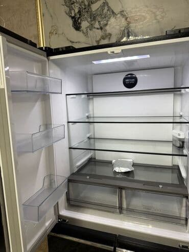 холодильники витриные: Холодильник CHiQ, четырехдверный (French Door), черное стекло - — 4