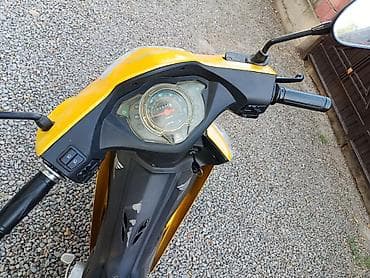 Мопед Honda Wave 110 (реплика/вариант семейства Wave), желтый. или — 5