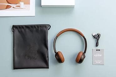 звуконепроницаемые наушники: Беспроводные наушники Gjby CA-052 (High ANC) - Формат: накладные — 3