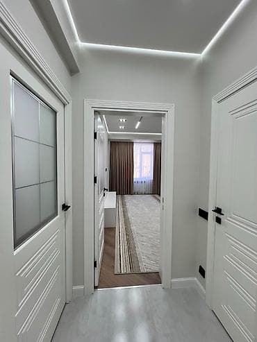 43: 1 комната, 43 м², Асанбай мкр Элитка, 2 этаж, Дизайнерский ремонт — 10